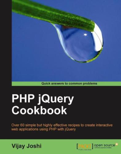 PHP jQuery Cookbook