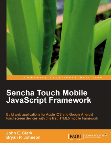 Sencha Touch Mobile JavaScript Framework