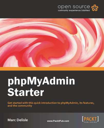 phpMyAdmin Starter