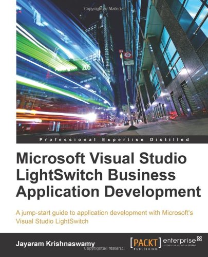 Microsoft Visual Studio Lightswitch Business Application Development