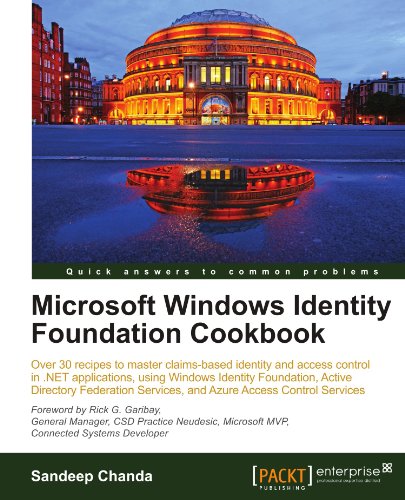 Microsoft Windows Identity Foundation Cookbook