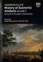 Handbook on the History of Economic Analysis Volume II