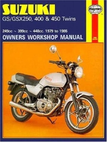 Suzuki GS-GSX 250, 400 and 450 Twins Owners Workshop Manual, M736