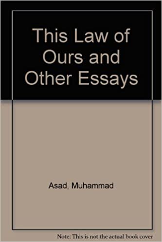 This Law of Ours and Other Essays