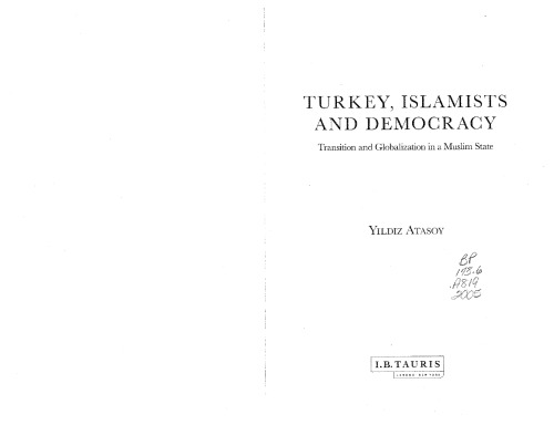 Turkey, Islamists and Democracy