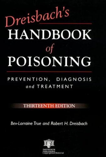 Dreisbach's Handbook of Poisoning