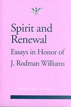 Spirit and renewal 