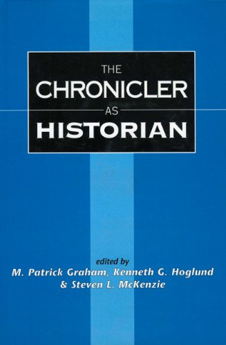 The Chronicler as Historian