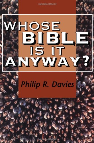 Whose Bible is It Anyway?