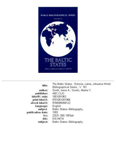 The Baltic States