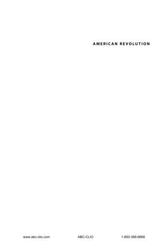 American Revolution