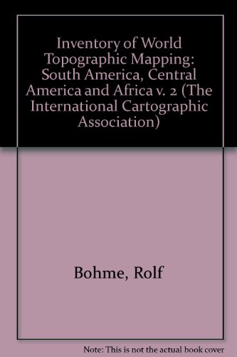 Inventory of World Topographic Mapping
