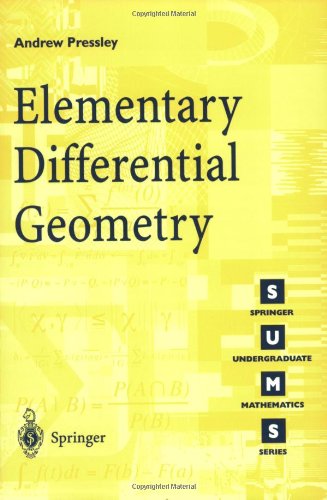 Elementary Differential Geometry