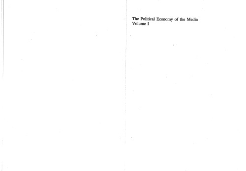 The Political Economy of the Media