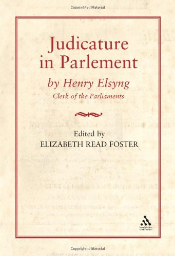 Judicature in Parlement