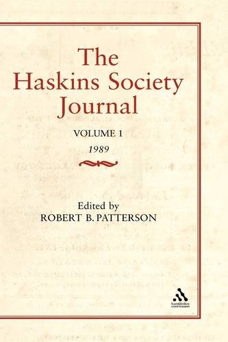 The Haskins Society Journal Studies in Medieval History