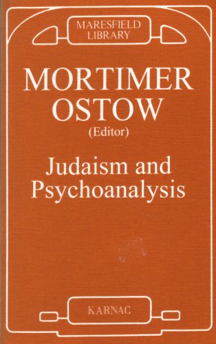 Judaism and Psychoanalysis