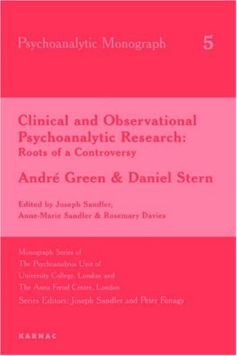 Clinical and Observational Psychoanalytic Research