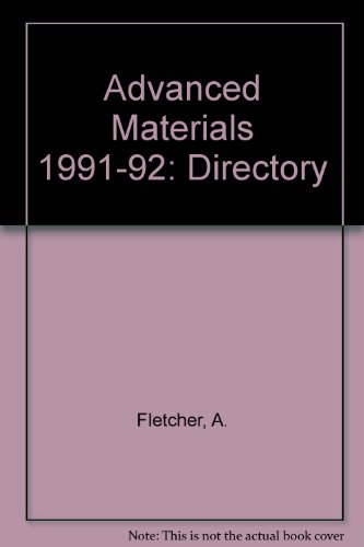 Advanced materials, 1991-1992.
