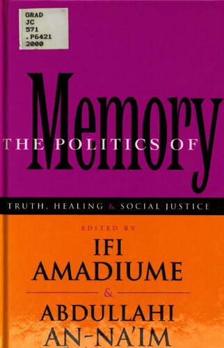 The Politics of Memory