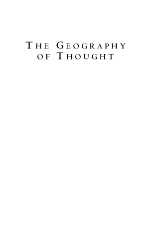 The Geography of Thought