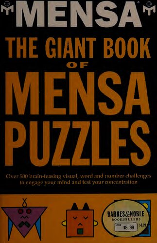 Mensa Giant Puzzle Book