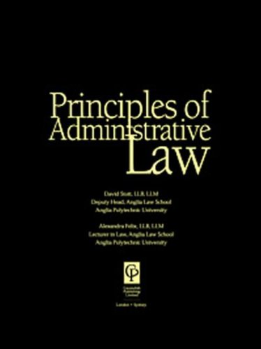 Principles Of Administrative Law