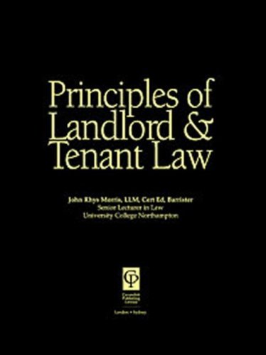 Principles Of Landlord &amp; Tenant