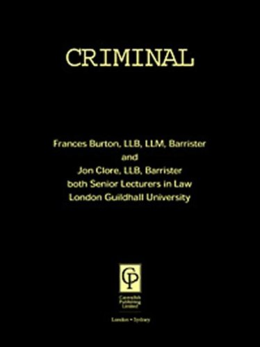 Criminal Litigation