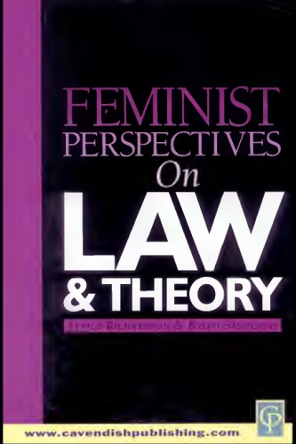 Feminist Perspectives on Law and Theory