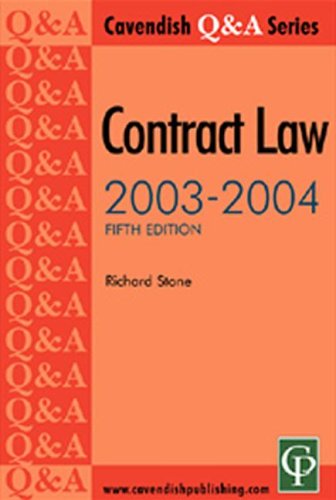 Contract Law Q&amp;A 2003-2004