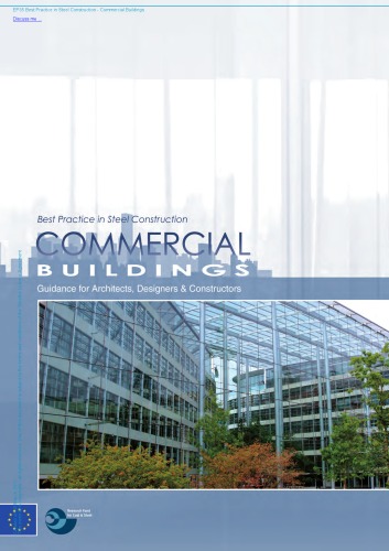 Best practice in steel construction : commercial buildings : guidance for architects, designers & constructors