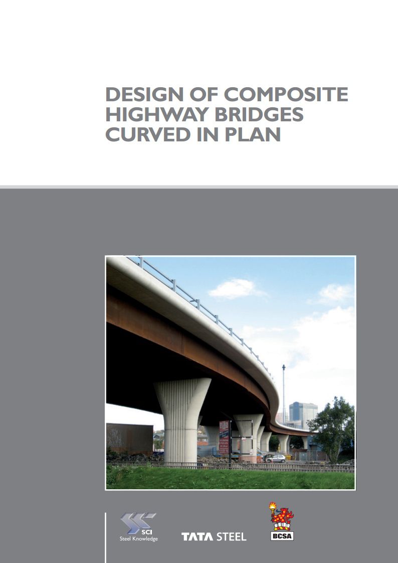 Design of composite highway bridges curved in plan