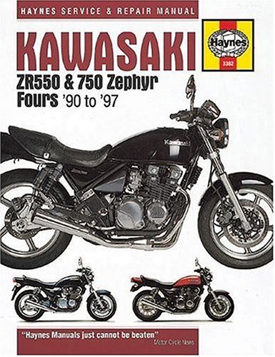 Kawasaki ZR550 and 750 Zephyr Fours Serv &amp; Repair Manual 1990-97 (Haynes Manuals)