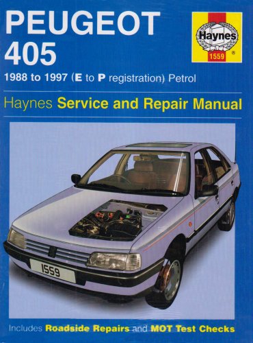 Peugeot 405 Petrol Service and Repair Manual