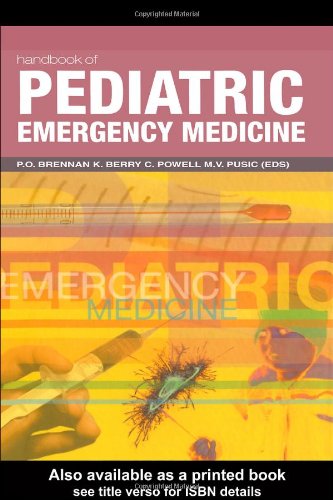 Handbook of Pediatric Emergency Medicine