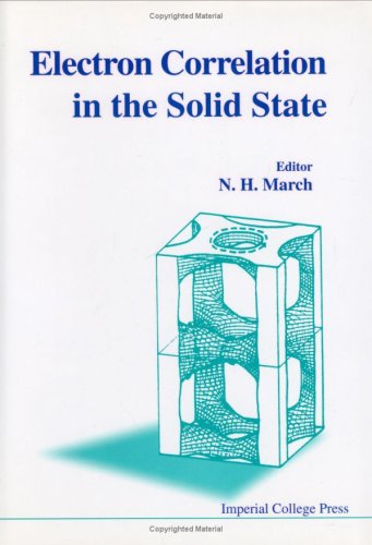 Electron Correlation in the Solid State