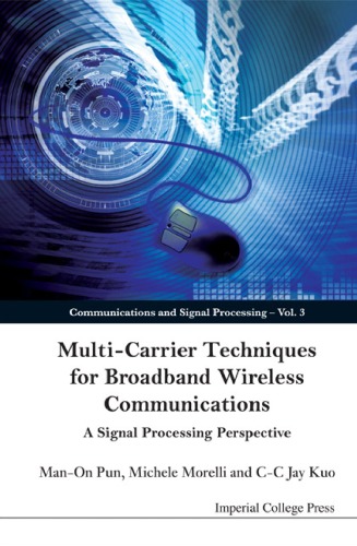 Multi-Carrier Techniques for Broadband Wireless Communications