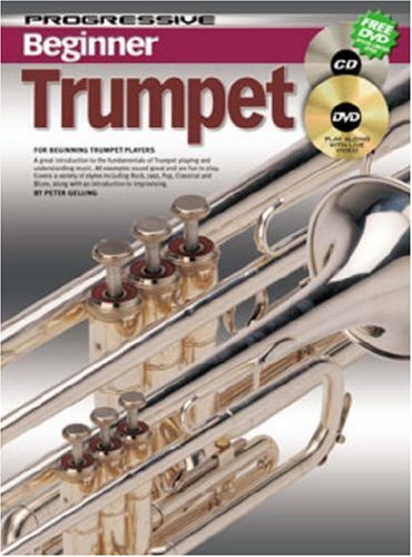 BEGINNER TRUMPET BK/CD/BONUS DVD (Progressive)