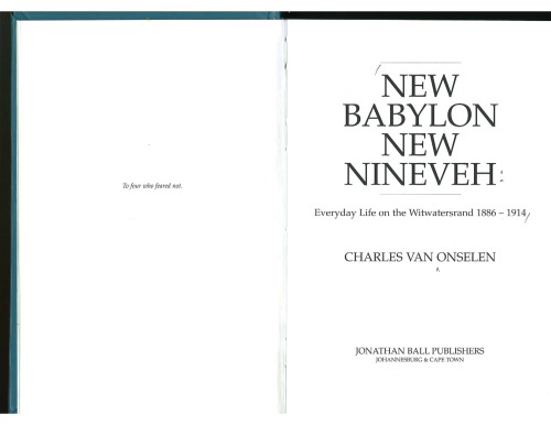 New Babylon New Nineveh