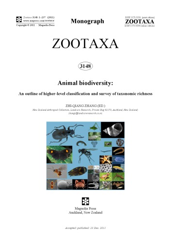 Animal biodiversity : an outline of higher-level classification and survey of taxonomic richness