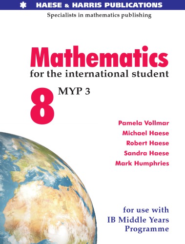 Mathematics For The International Student Year 8 Ib Myp 3