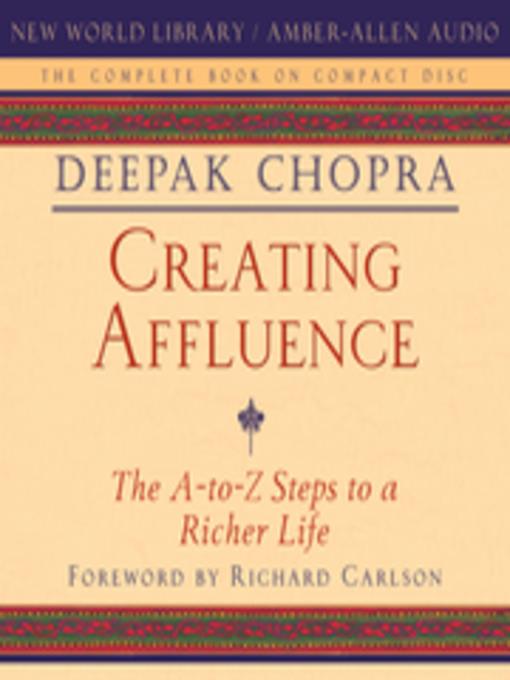 Creating Affluence