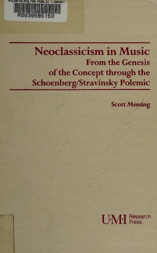 Neoclassicism in Music