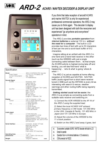 Understanding Acars