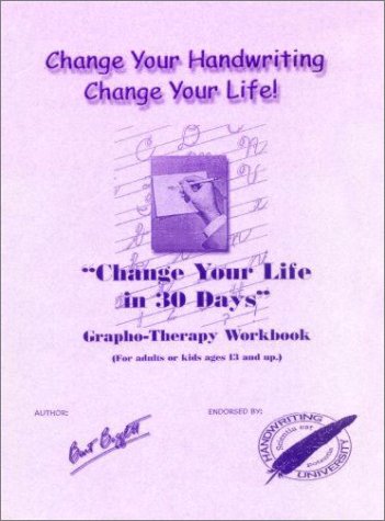 Change Your Handwriting, Change Your Life Workbook (Ages 13+)