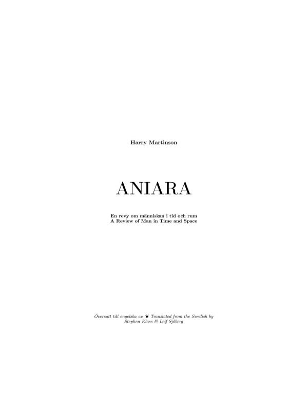 Aniara