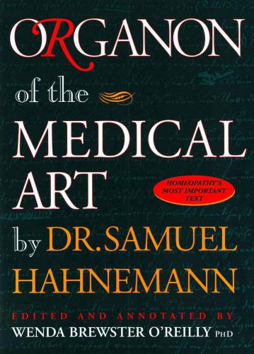 Organon Of The Medical Art