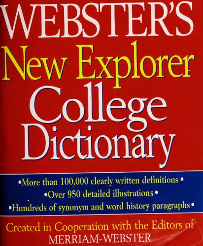 Webster's New Explorer College Dictionary