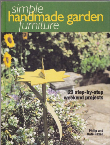 Simple Handmade Garden Furniture